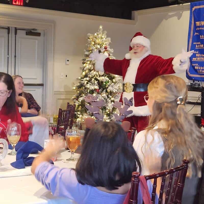 Kids Party Photo 2 Santa